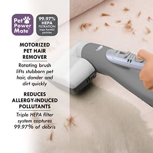 Pet Friendly Ultra Plush Bagged Canister Vacuum Q234027