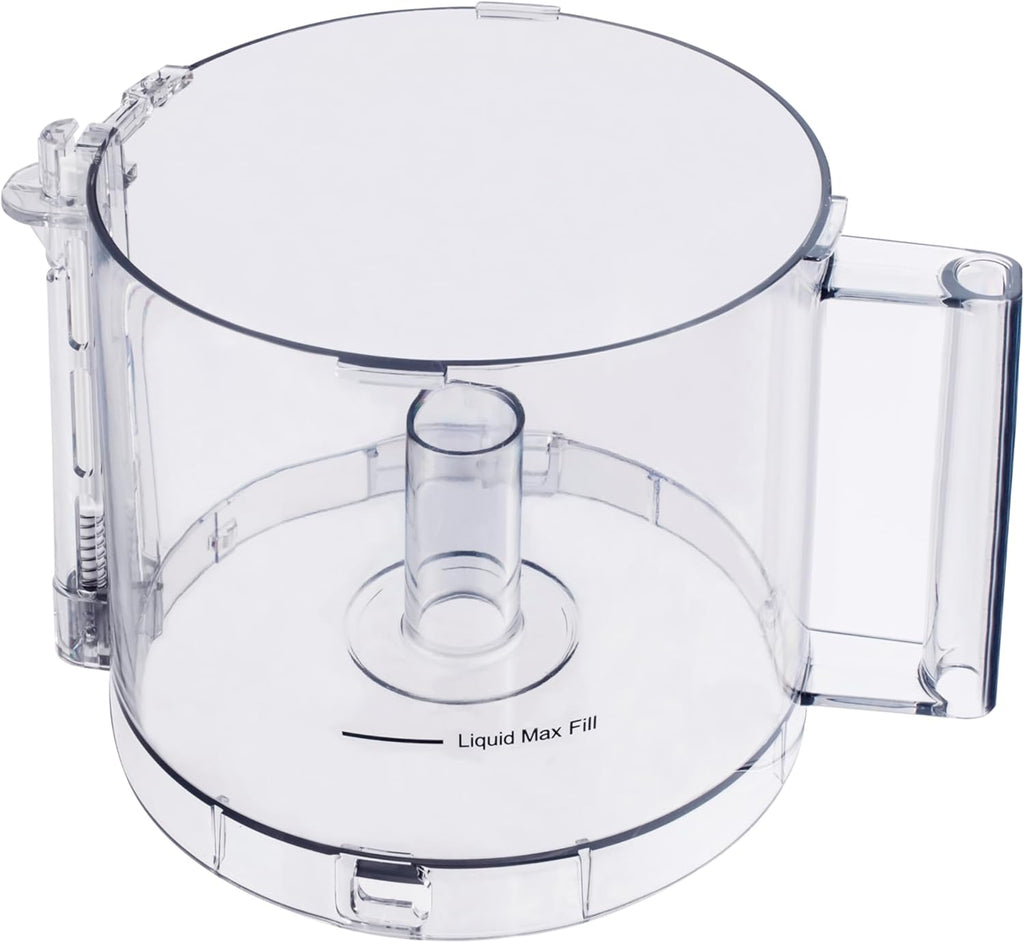 Cuisinart DLC-005AGTXT1 Replacement Food Processor Work Bowl with Gray Handle Fits Models DFP-14 Only OEM Compatible with Cover DFP-14NWBCT1