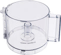 Cuisinart DLC-005AGTXT1 Replacement Food Processor Work Bowl with Gray Handle Fits Models DFP-14 Only OEM Compatible with Cover DFP-14NWBCT1