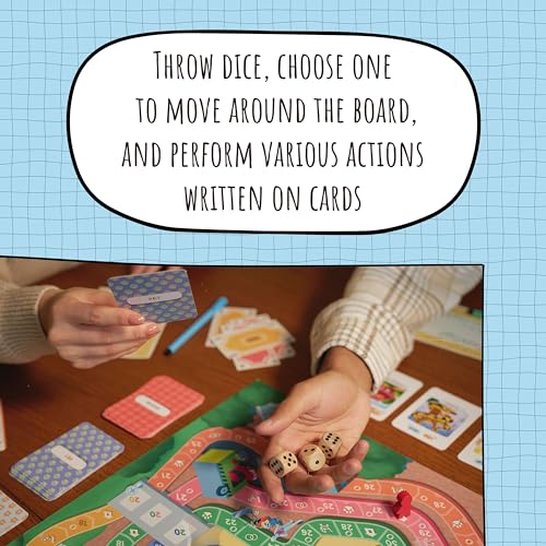 Family Board Game for Kids and Parents, Ages 8+, 2-4 Players P1997