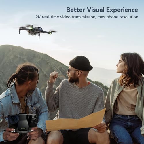 Drone with Camera 4K, Under 249g, 60 Mins Flight, GPS Auto Return, Foldable L67560