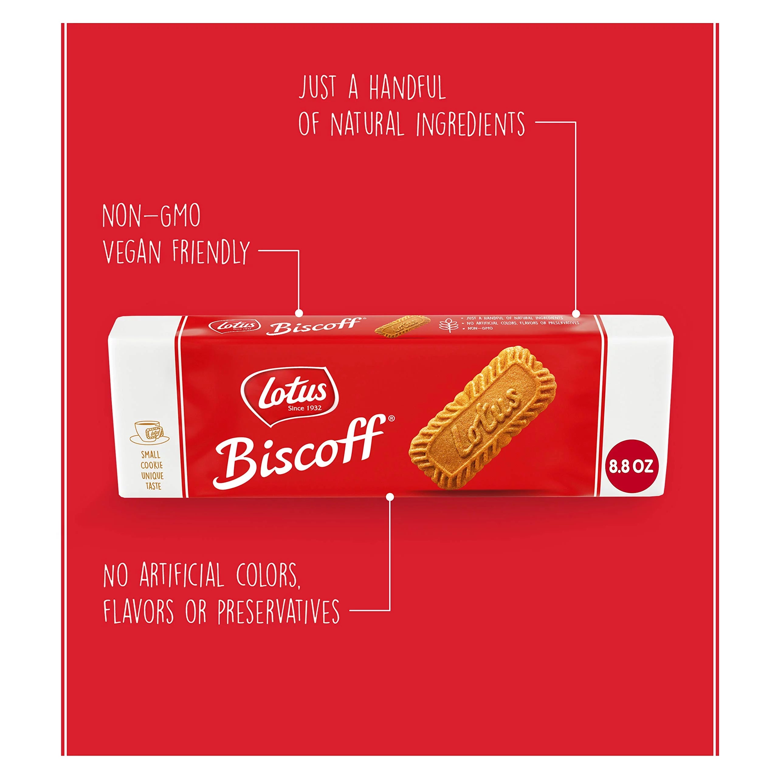 Biscoff Cookies, 8.8 Oz. H813367