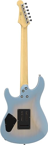 Electric Guitar with Gig Bag, Ash Pink Q94066