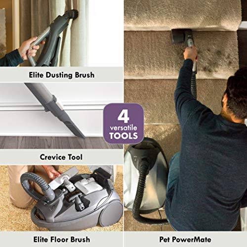 Pet Friendly Ultra Plush Bagged Canister Vacuum Q234027