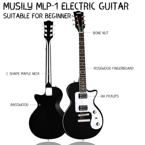 39 Inch Electric Guitar Kit with Amplifier and Accessories U41992