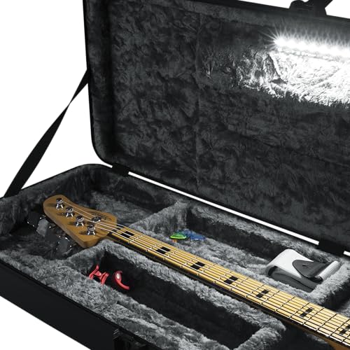 Molded Flight Case for Strat/Tele Style Electric Guitars with TSA Locking Latch U665