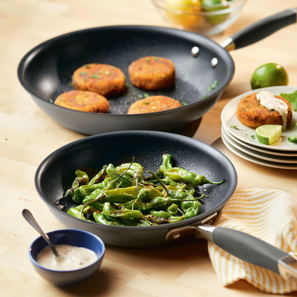Nonstick Skillet 2-Piece Set, 10.25 & 12.75 Inch E7052