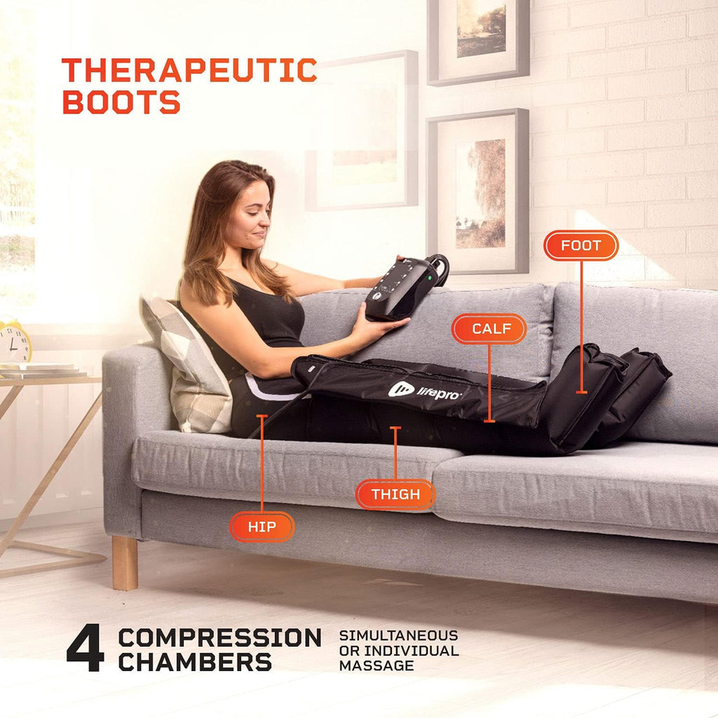 Sequential Compression Device for Foot Leg Hip Thigh Calf Massager F1442