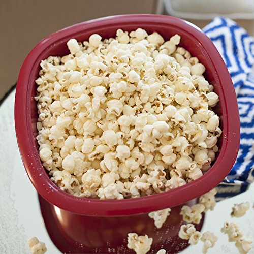 Microwave Popcorn Popper, 12 Cup, White J77776