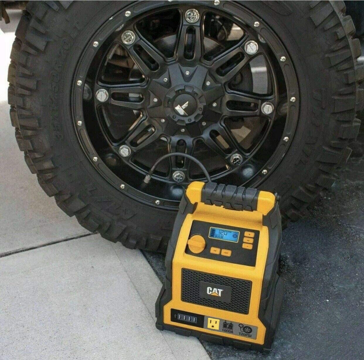 3-in-1 1000Amp Power Station with Jump Starter and Compressor R36936