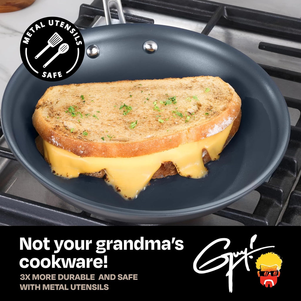 Fry Pan Set 8.5" and 10" - Non-stick Cookware, Dishwasher Safe, Oven Safe G5493
