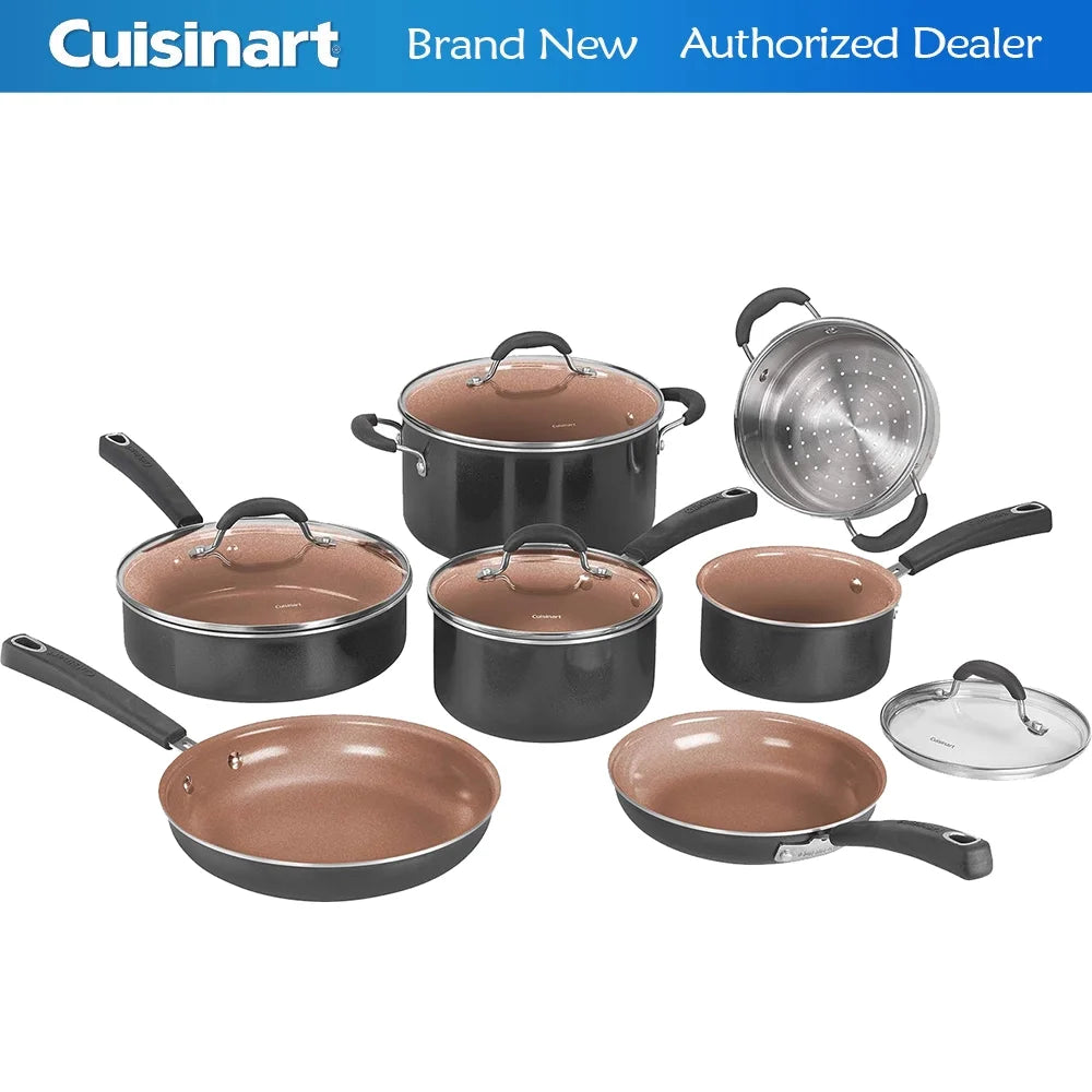 11 Piece Non-stick Cookware Set Y695