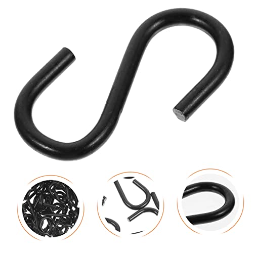 100pcs Metal S Hooks for Clothes Storage and Hanging R8998