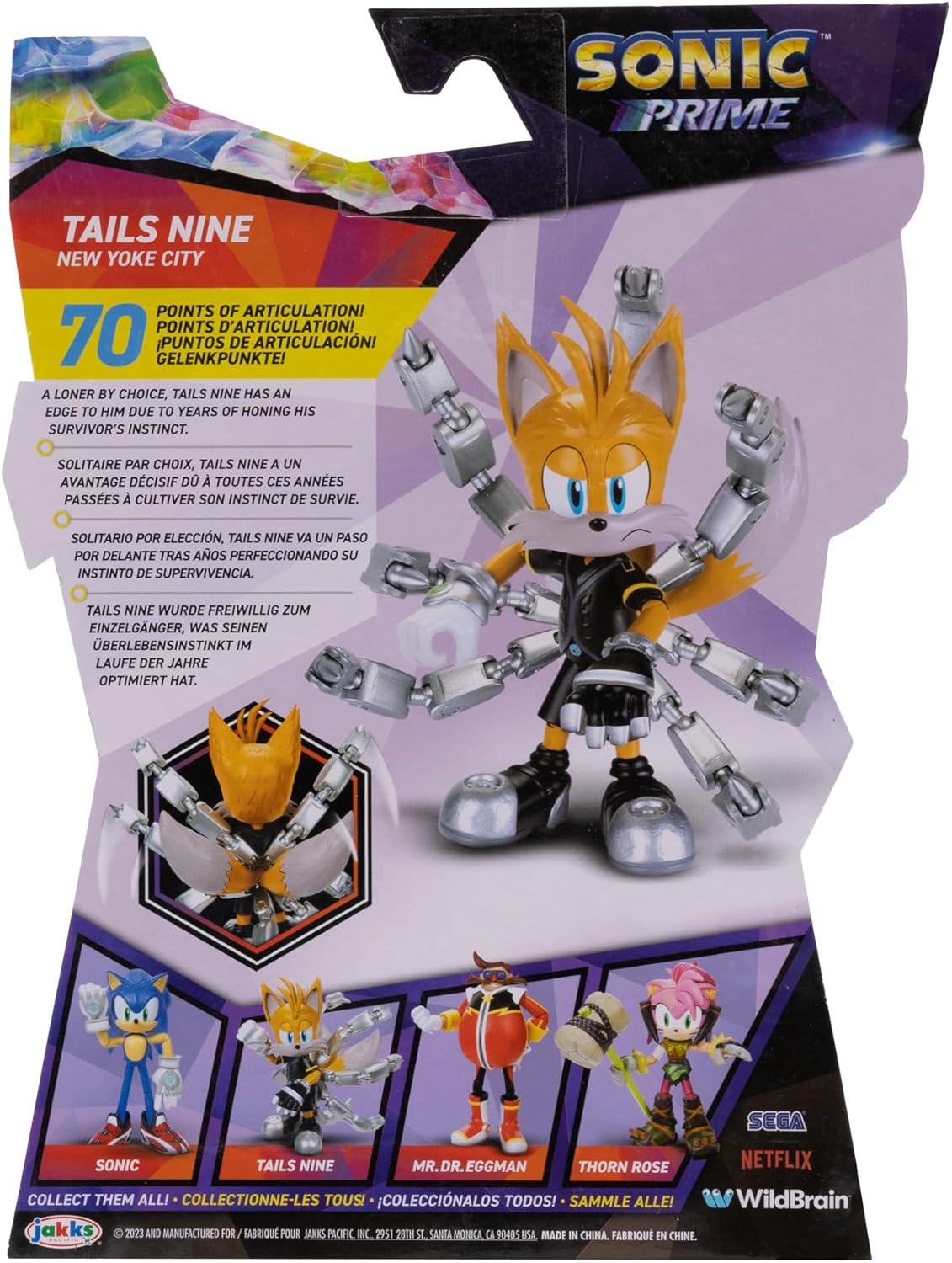 5" Nine Tails Action Figure Q96525