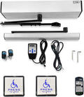 Handicap Door Opener for Disabled People, Low Energy ADA Swing Door Operator with Stainless Steel Handicap Push Buttons