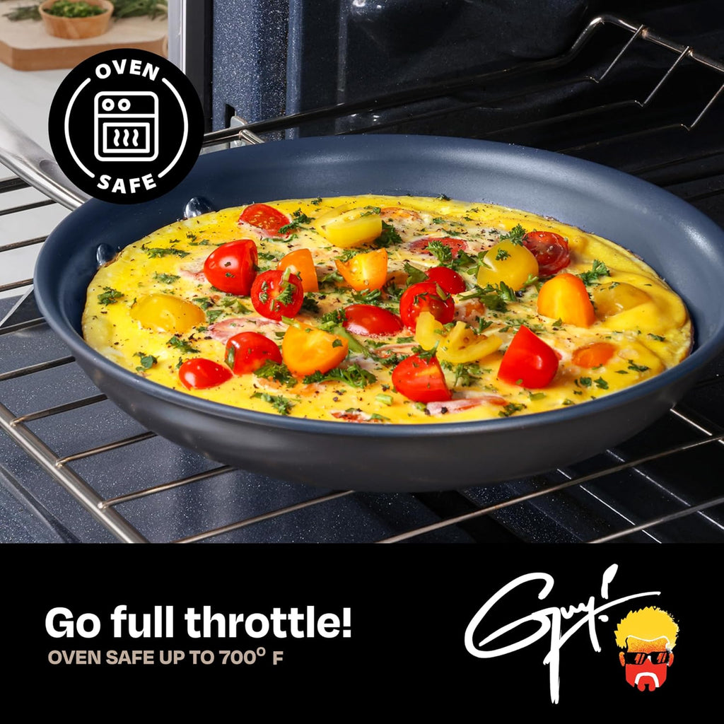 Fry Pan Set 8.5" and 10" - Non-stick Cookware, Dishwasher Safe, Oven Safe G5493