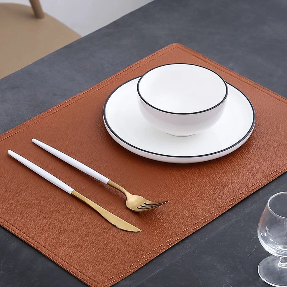 Double Layer Table Mat 45x30cm Khaki G641588