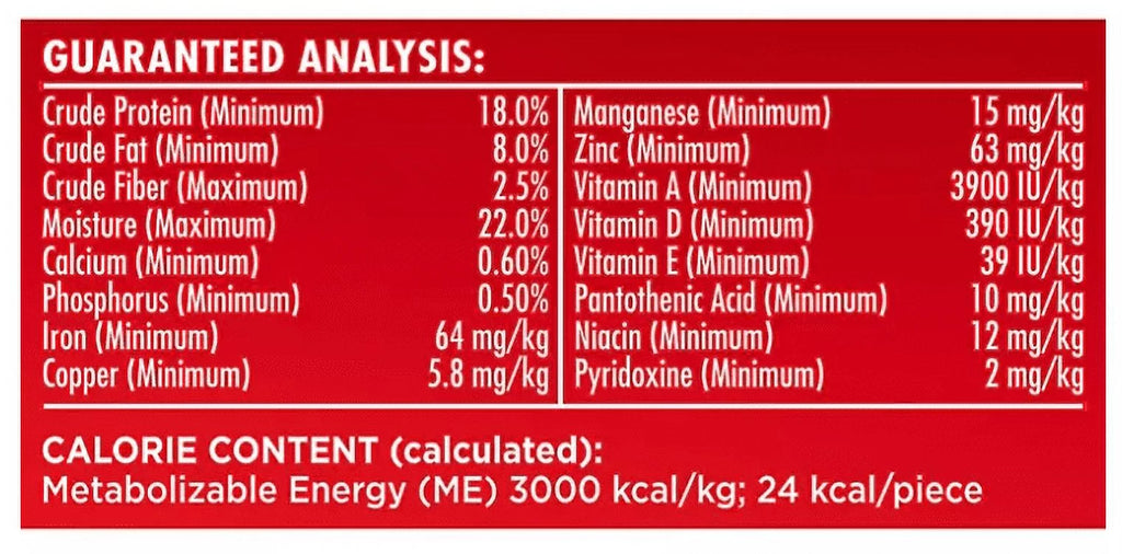 Soft & Chewy Dog Snacks, Beef & Filet Mignon Recipe A43992