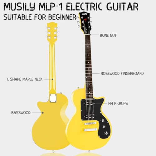 39 Inch Electric Guitar Kit with Amplifier and Accessories U41992