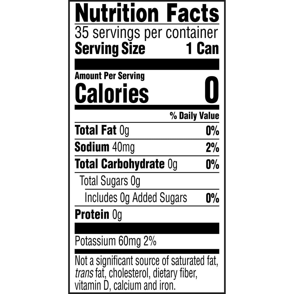 Zero Sugar Soda, 12 fl oz, 35-count V1070