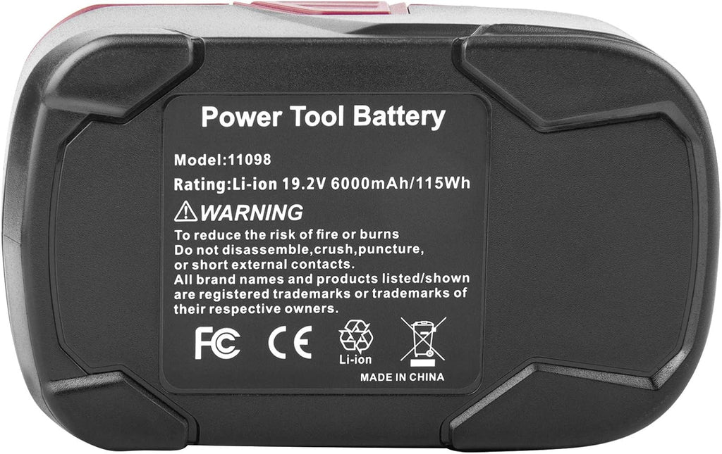 19.2V 6.0Ah Replacement Lithium Ion Battery K32577