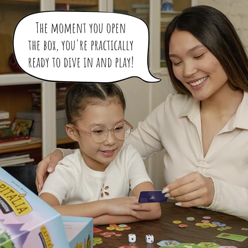 Family Board Game for Kids and Parents, Ages 8+, 2-4 Players P1997