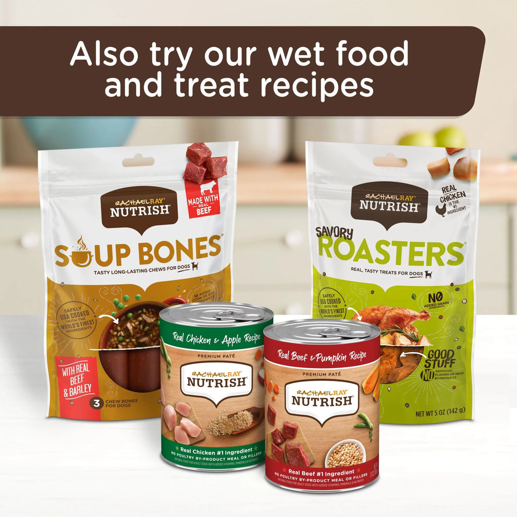 Dry Dog Food, Chicken & Brown Rice Recipe with Veggie & Fruit Blend, 23 lb. Bag Z405222
