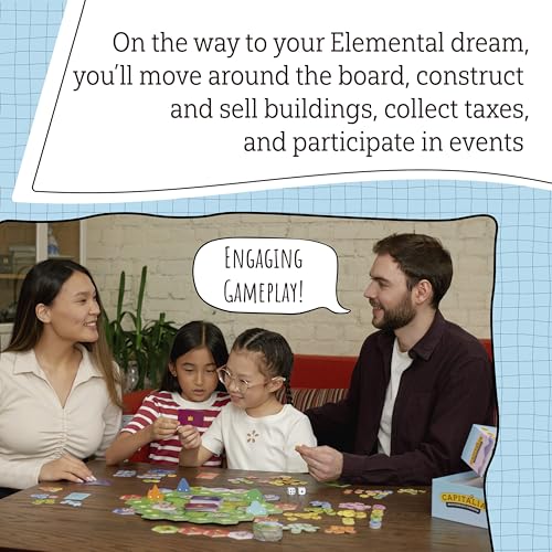 Family Board Game for Kids and Parents, Ages 8+, 2-4 Players P1997