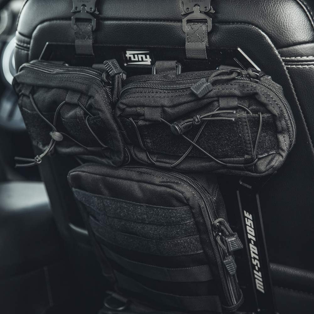 Tactical Rigid MOLLE Insert Panel with 4 Organizer Storage Bag N794230