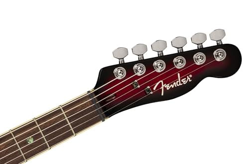Electric Guitar with Dual Humbuckers, Black Cherry Burst B62724
