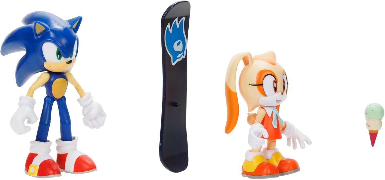 Sonic the Hedgehog 4" Figure 2 Pack T42516