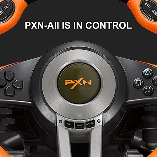 PC Racing Wheel 180 Degree USB Sim Steering Wheel with Pedals E706
