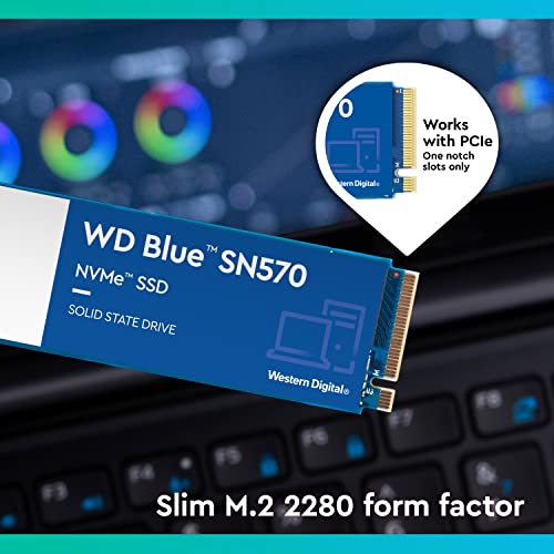 500GB NVMe Internal Solid State Drive SSD - M.2 2280, Up to 3,500 MB/s J4749