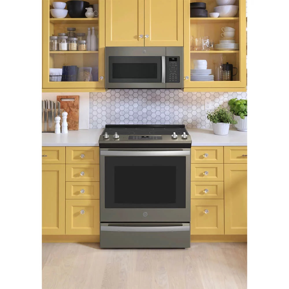 White Slide-In Electric Range X50048