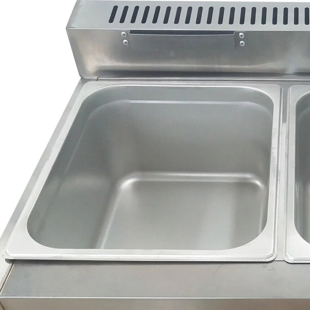 Commercial Propane Deep Fryer Countertop 18L Gas Fryer X3989
