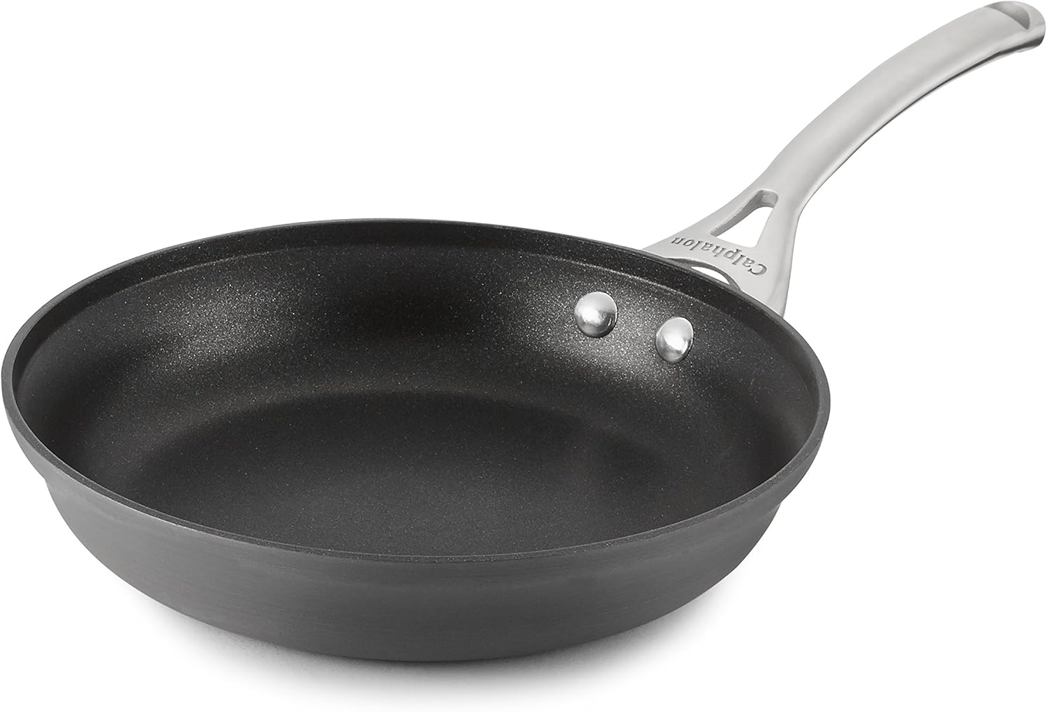 Calphalon Contemporary Hard-Anodized Aluminum Nonstick Cookware, Omelette Pan, 10-inch, Black