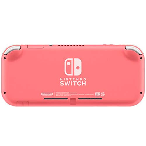 Switch Lite Console Holiday Bundle - Coral, 5.5" Touchscreen L527