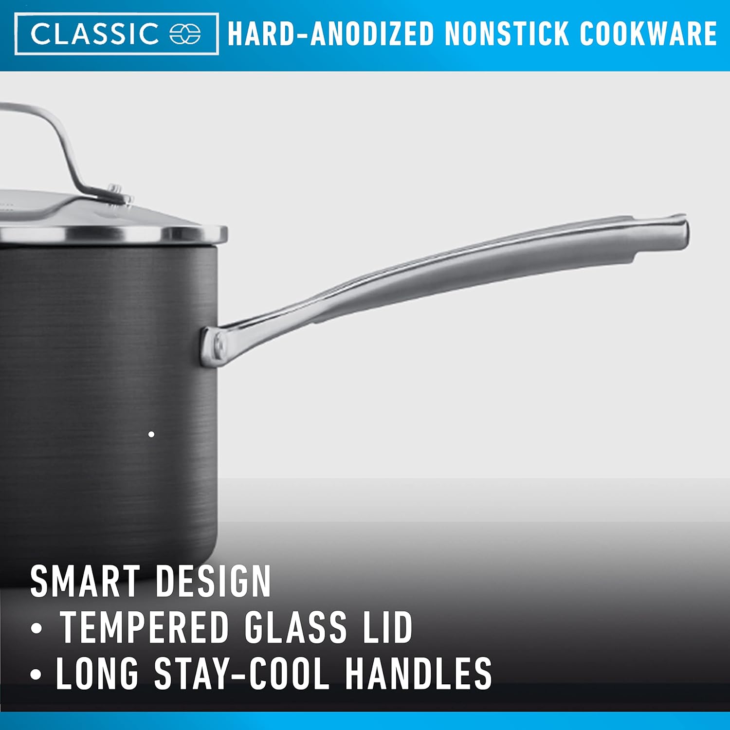 Hard-Anodized Nonstick Cookware C403