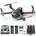 Drone with Camera for Kids 1080P FPV Drones for Adults with 5G Transmission, WeFone WF20 Foldable RC Quadcopter Small Dron Toys, Brushless Motor, Altitude Hold, 3D Flips, 2 Batteries