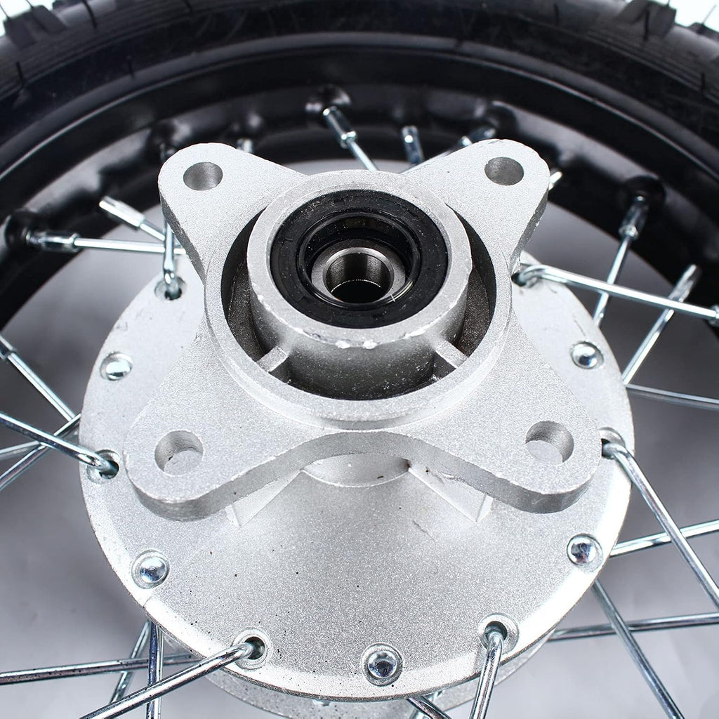 10" Rear Wheel Tire Assembly for 50-110cc Dirt Pit Bike D969
