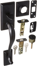 Kwikset 800HELIP-514 Hawthorne Single Cylinder Exterior Handleset Iron Black Finish