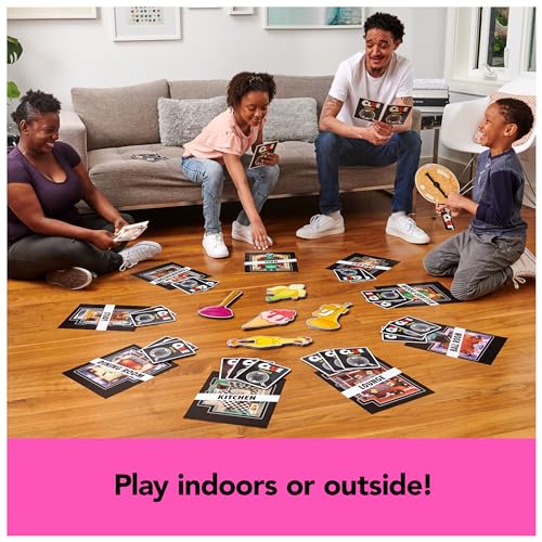 Giant Edition Family Board Game with Oversized Gameboard Cards Spinner U7841