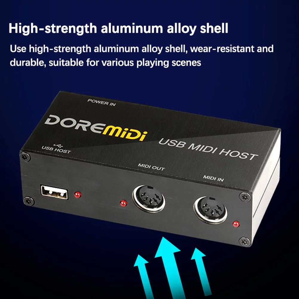 USB to MIDI Host Guitar Effector Interface D7204