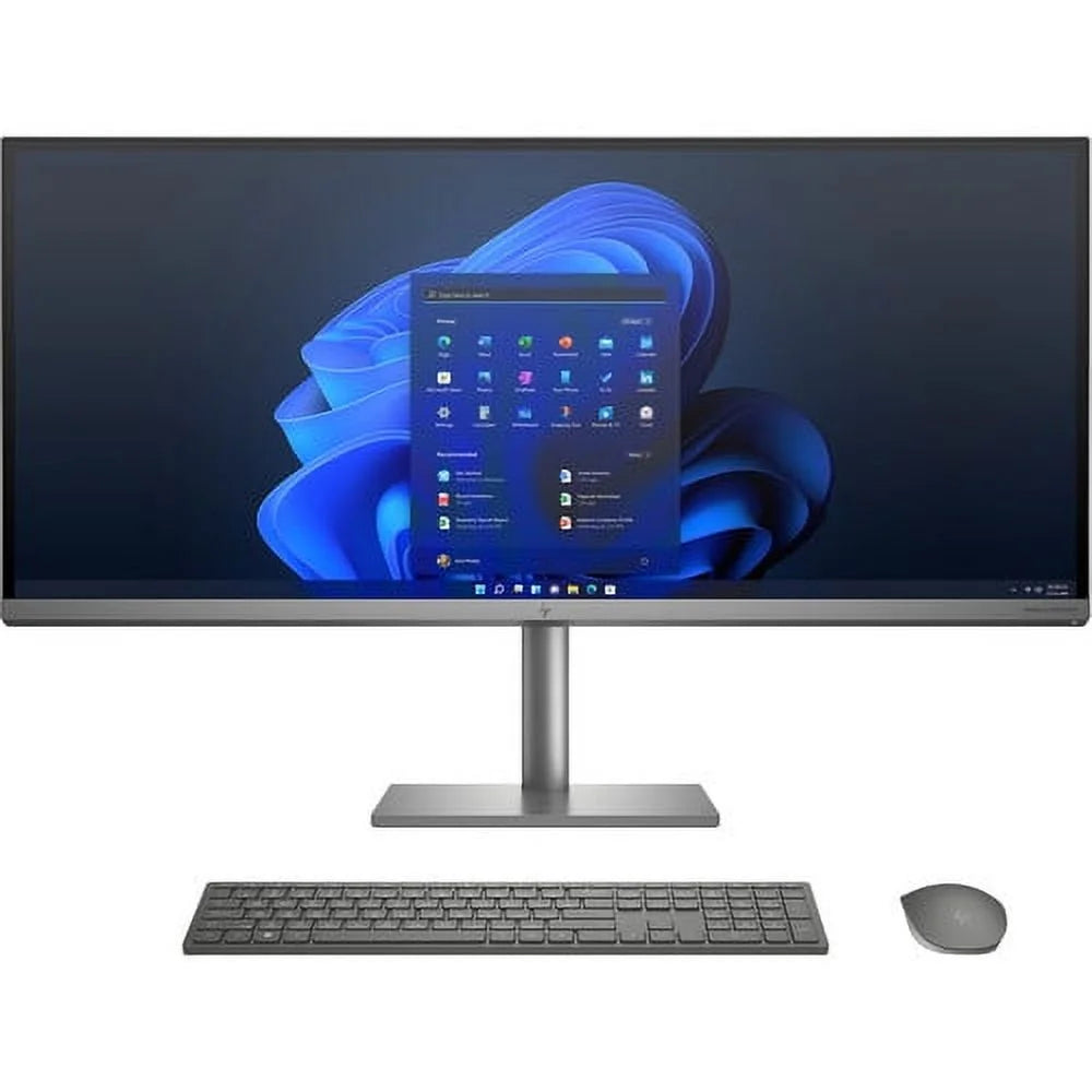 HP - ENVY 34" WUHD All-In-One - Intel Core i5-12400 -16GB Memory - 512GB SSD - Silver aluminum