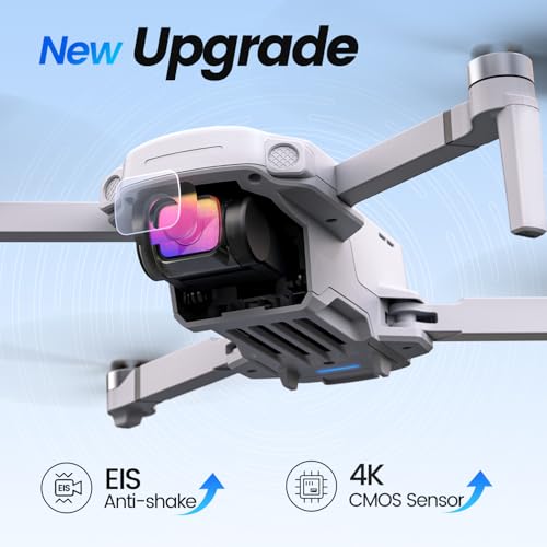 4K Camera Drone for Adults, Lightweight Foldable FPV Quadcopter T210809