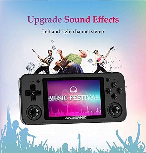 Handheld Game Console, 3.5 Inch IPS Screen, 64GB Storage Y62402