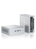 MINISFORUM UM880 Plus Mini PC AMD Ryzen 7 8845HS(8C/16T, up to 5.1GHz), 32GB DDR5 1TB PCIe4.0 SSD, HDMI+DP+USB4 Triple Outputs, OCuLink Port, 2.5G LAN, 5x USB Port, Radeon 780M Graphics Micro Computer