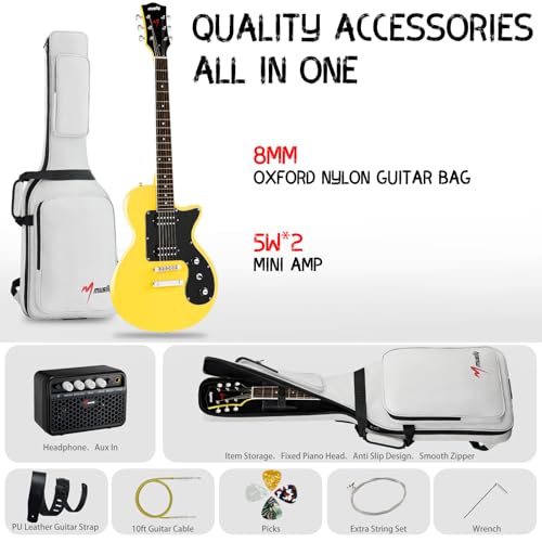 39 Inch Electric Guitar Kit with Amplifier and Accessories U41992