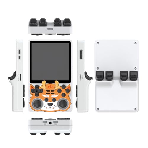 Handheld Game Console with 10000 Games, 4-Inch IPS Screen, 16+64G, 5000mAh Battery J1220