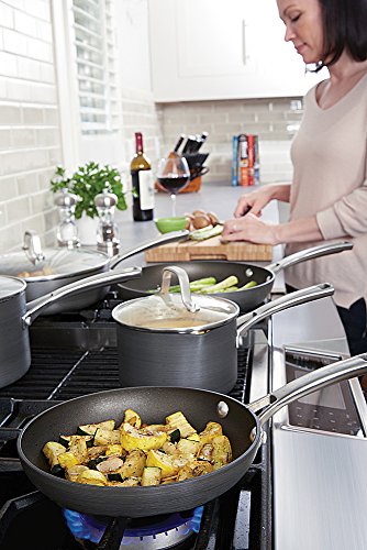 Nonstick Sauce Pan with Cover, 3.5 Quart O642990